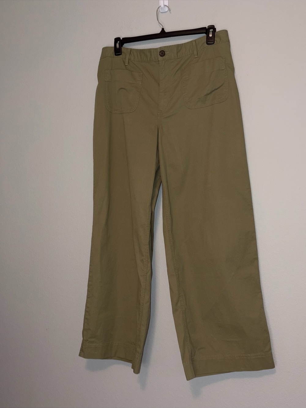 Free Assembly Wide Leg Patch Pockets Pants Size XL